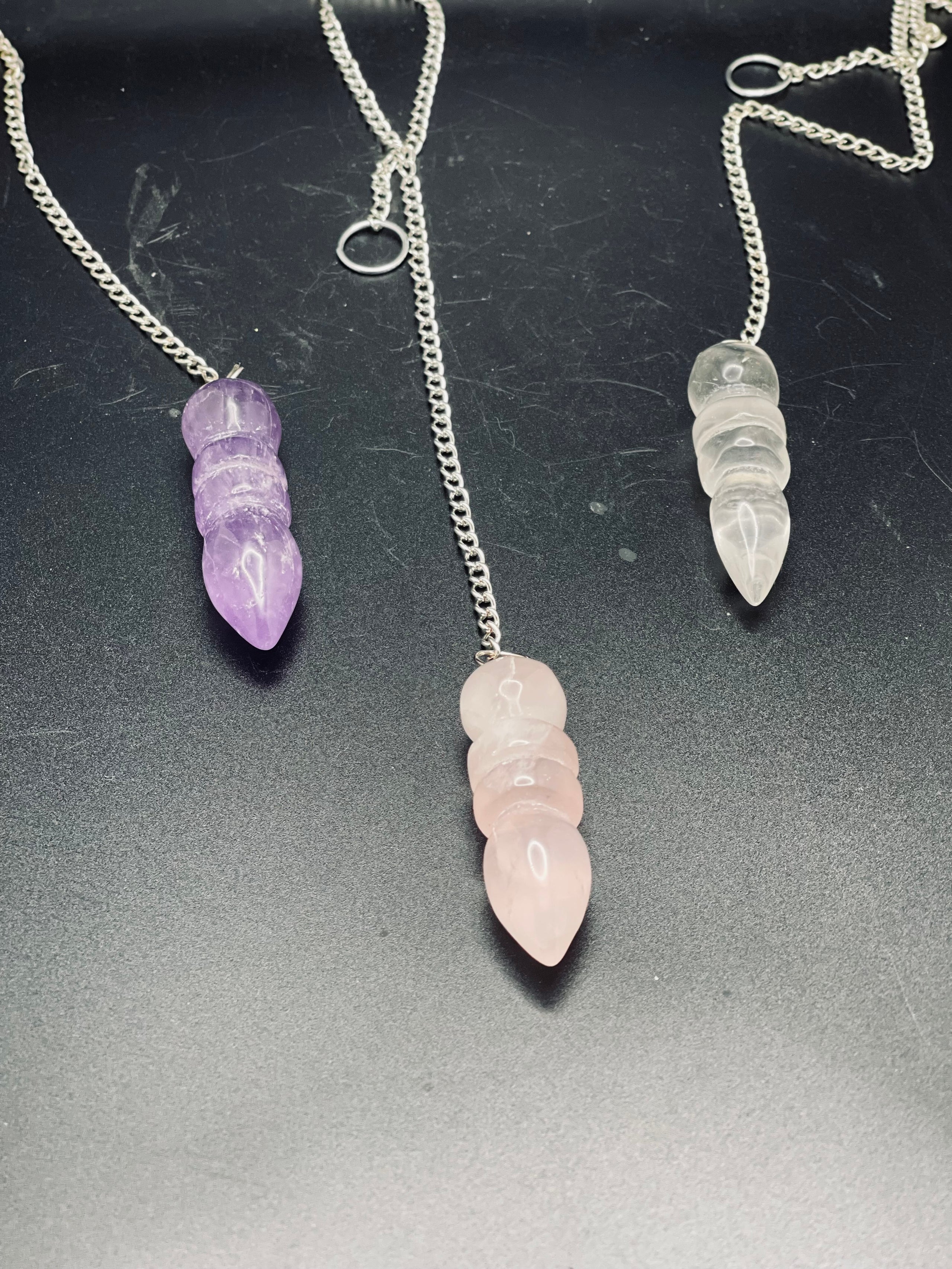 Quartz Pendulums Moon Craft Works